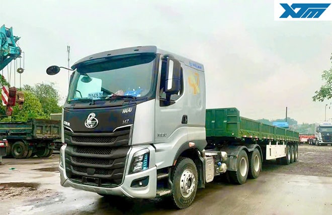 Hình 1: Sơ Mi Rơ Moóc Thùng Lửng 3 Trục 12.4m Antu