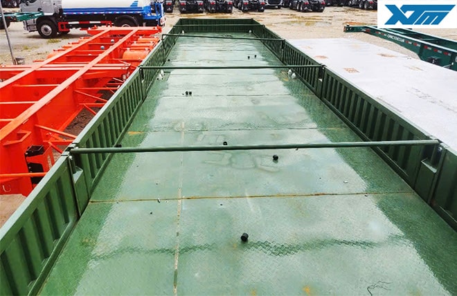 Hình 2: Sơ Mi Rơ Moóc Thùng Lửng 3 Trục 12.4m Antu