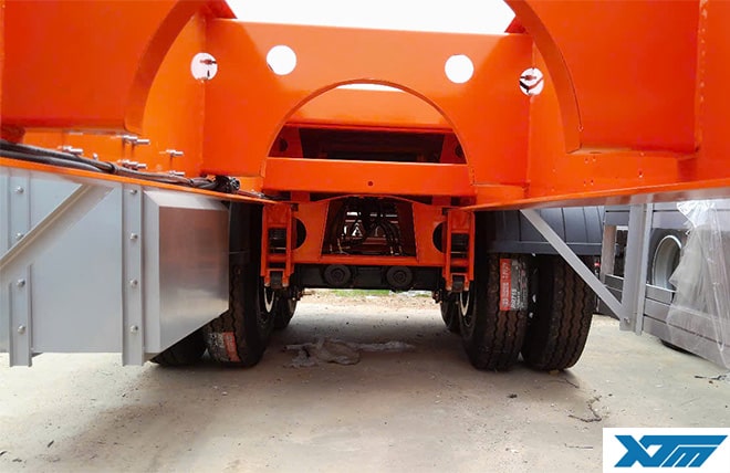 Hình 3: Sơ Mi Rơ Moóc Xương 2 Trục 40 Feet Antu