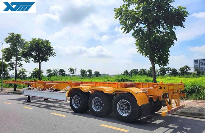 Hình 3: Sơ Mi Rơ Mooc Xương 3 Trục 40 Feet Chien You