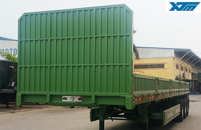 Hình 3: Sơ Mi Rơ Mooc Thùng Lửng 3 Trục 9m Doosung