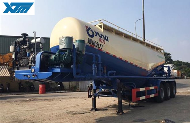 Hình 3: Sơ Mi Rơ Mooc Bồn Chở Xi Măng Rời 3 Trục 29 Khối Junli