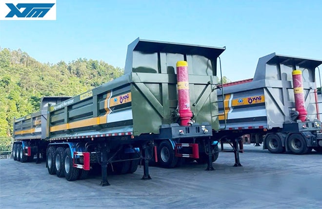Hình 4: Sơ Mi Rơ Mooc Ben Tự Đổ 3 Trục 23.5 Khối Junli