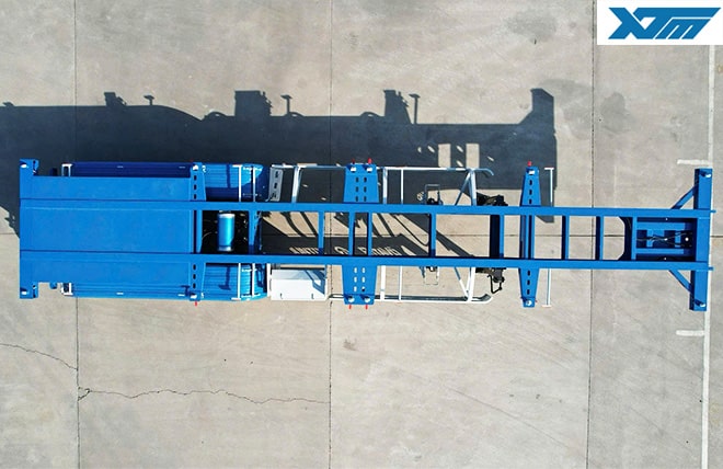 Hình 2: Sơ Mi Rơ Mooc Xương 3 Trục 40 Feet Junton 