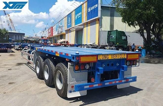 Hình 3: Sơ Mi Rơ Mooc Xương 3 Trục 40 Feet Junton 