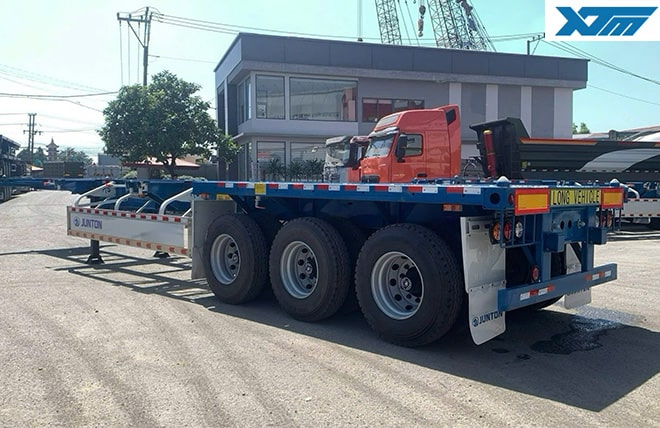 Hình 3: Sơ Mi Rơ Mooc Xương 3 Trục 45 Feet Junton 