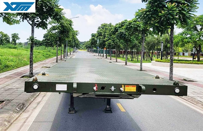 Hình 1: Sơ Mi Rơ Moóc Sàn 3 Trục Lianyou
