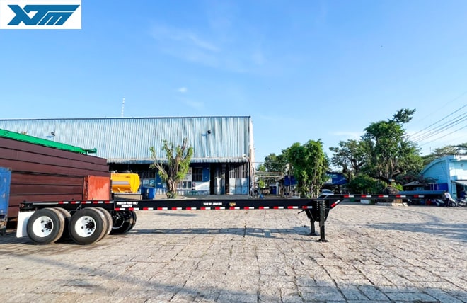 Hình 3: Sơ Mi Rơ Mooc Cổ Cò 2 Trục 45 Feet Tân Thanh