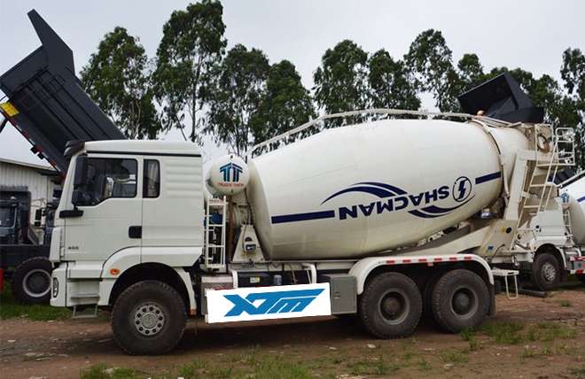 Hình 3: Xe Trộn Bê Tông Shacman 11 Khối