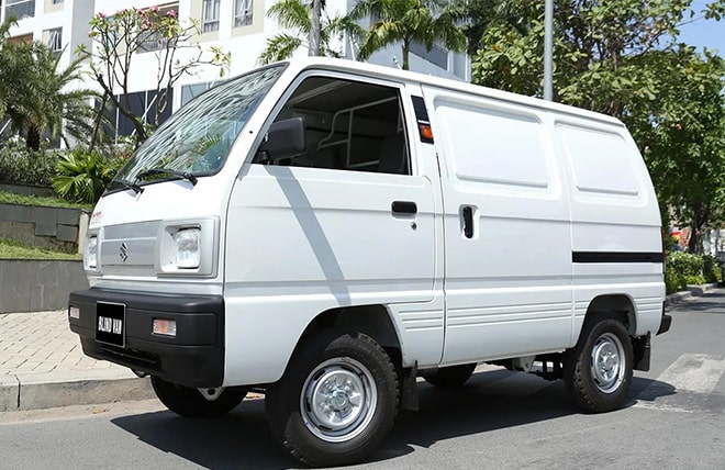 Hình 2: Xe Tải Van Super Carry 2 Chỗ 580kg
