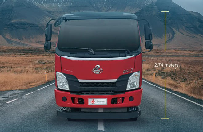 Hình 1: Xe Ben Chenglong L3 160Hp 5 Khối