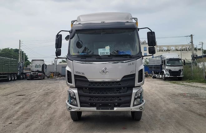 Hình 1: Xe tải Chenglong M3 170Hp 9.5 Tấn Mui Bạt Bửng Nhôm 7m6