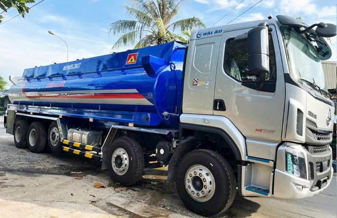 Hình 5: Chenglong H5 5 Chân Bồn Xi Téc Chở Xăng Dầu 26 Khối