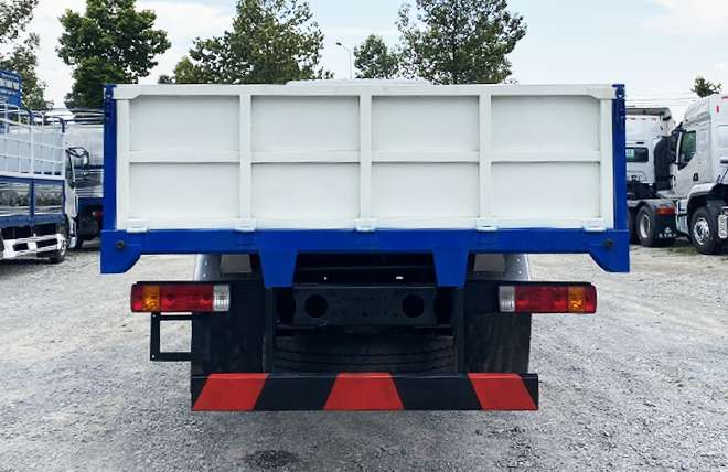Hình 4: Chenglong H5 3 Chân Cầu Thật 14 Tấn Thùng Lửng 9m5
