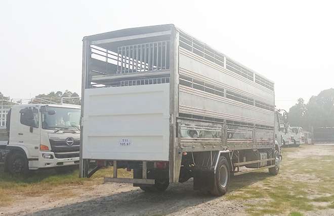Hình 4: Chenglong M3 200Hp 6 Tấn Thùng Chở Gia Súc 8m