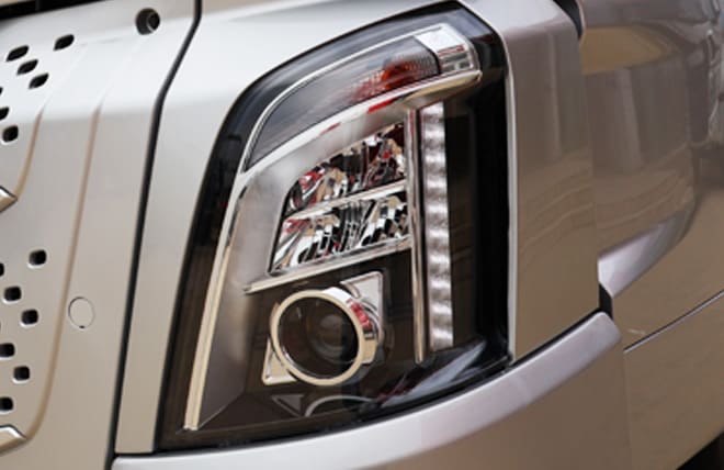 Cụm đèn chiếu sáng trên H7V đã được nâng cấp hoàn toàn