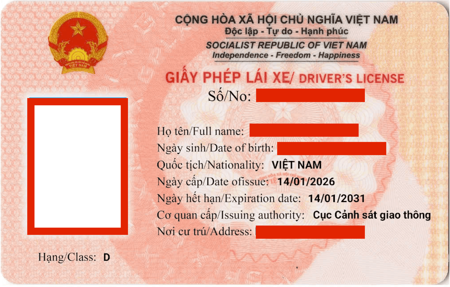 Hình 15: Hướng Dẫn Đổi Giấy Phép Lái Xe Online Trên Cổng Dịch Vụ Công