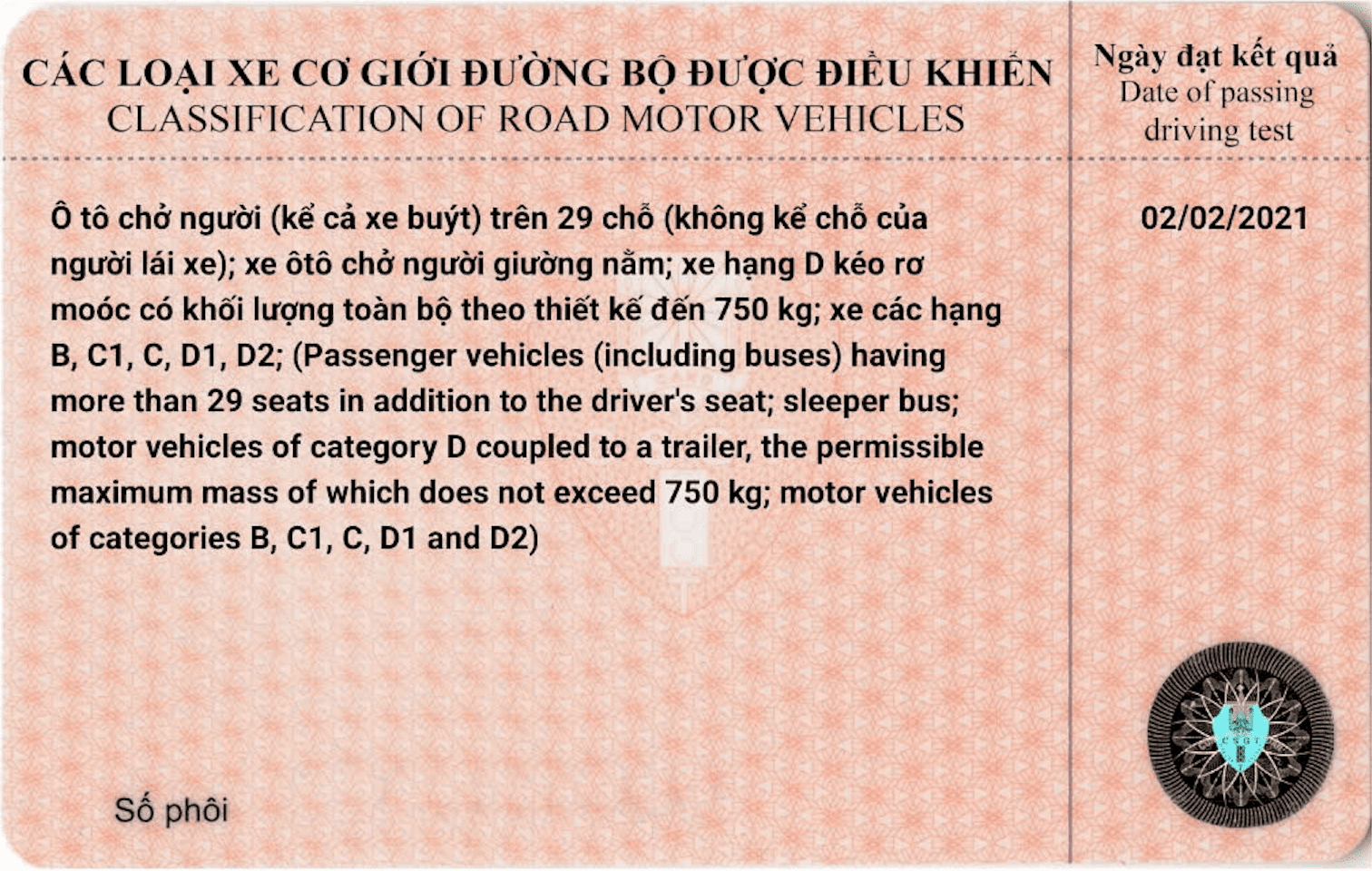 Hình 16: Hướng Dẫn Đổi Giấy Phép Lái Xe Online Trên Cổng Dịch Vụ Công