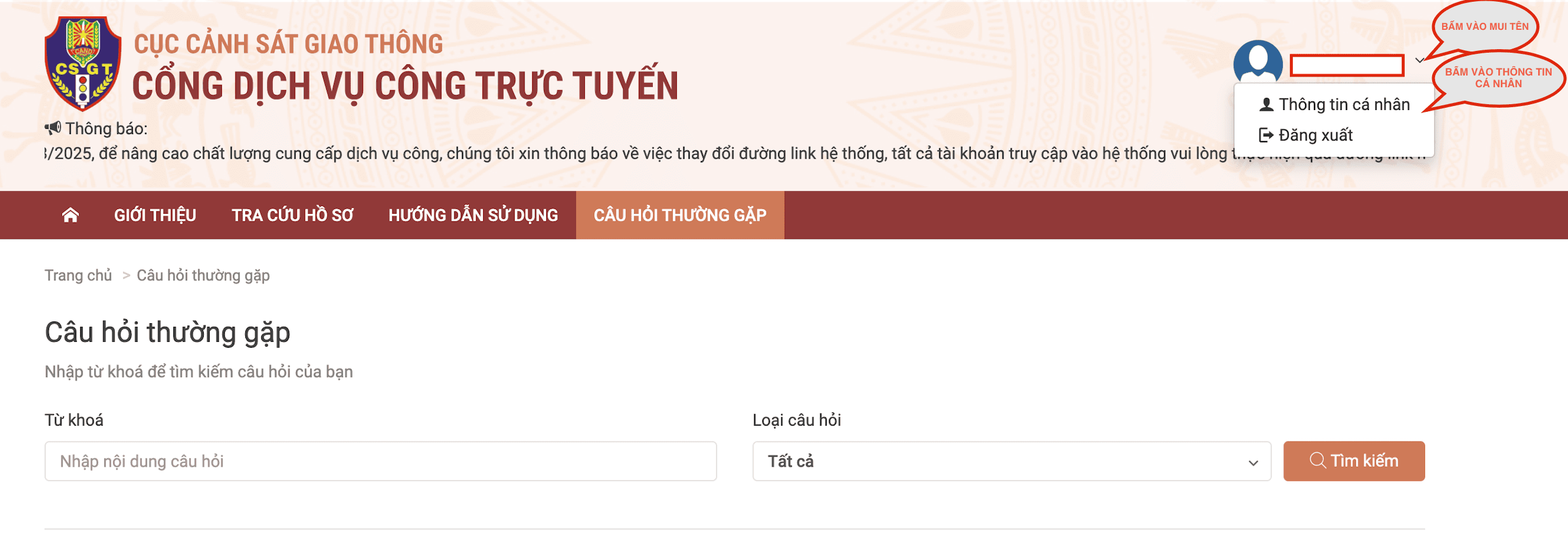 Hình 8: Hướng Dẫn Đổi Giấy Phép Lái Xe Online Trên Cổng Dịch Vụ Công