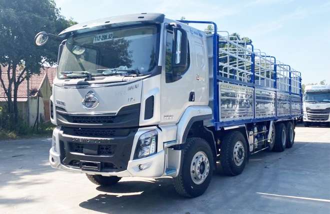 Chenglong H5 350Hp 5 Chân 21.3 Tấn Thùng Mui Bạt 9m9