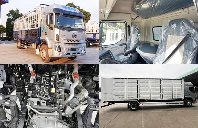 Xe Tải Chenglong H5 6 Máy 245Hp 8 Tấn