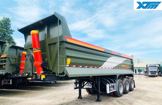 Moóc ben 3 trục 23.5 Khối Junton 