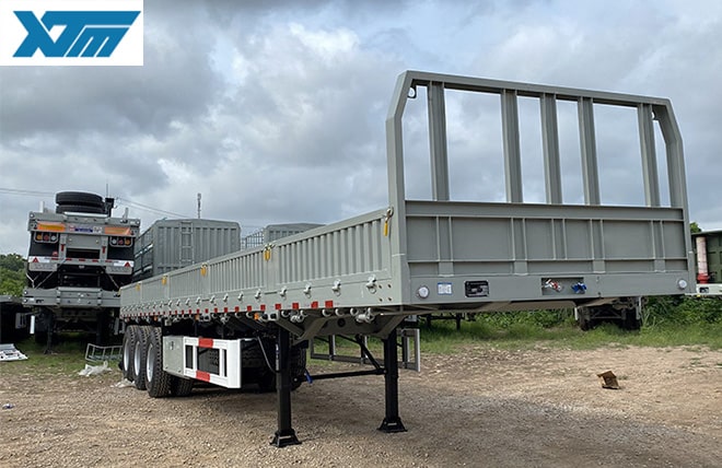 Moóc Thùng Lửng 3 Trục Kaile