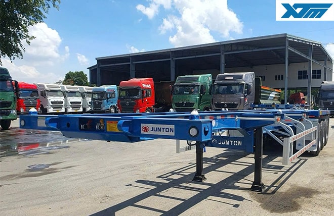 Moóc Xương 3 Trục 40 Feet Junton