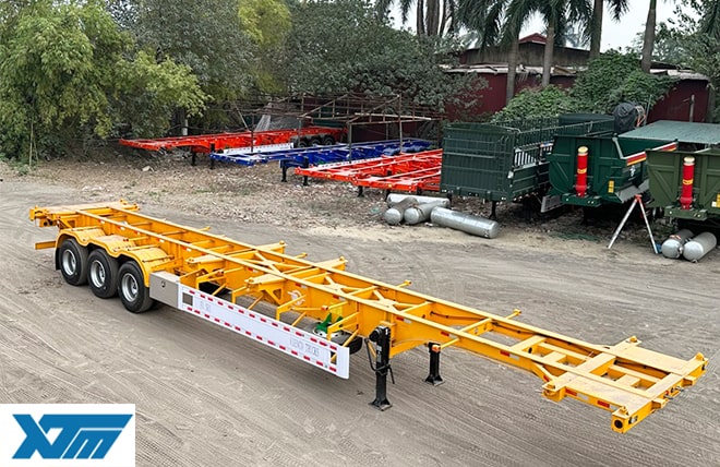 Moóc Xương 3 Trục 45 Feet Fushi