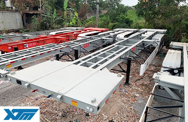 Moóc Xương 3 Trục 45 Feet Kaile