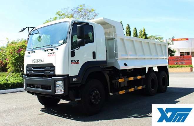 Xe Ben 3 Chân Isuzu FVZ