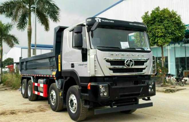 Xe Ben 4 Chân Iveco Hongyan 390Hp