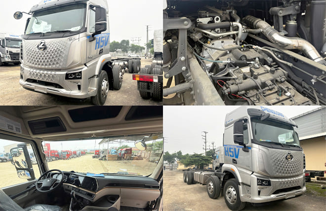 Xe Tải Chenglong H5V 310Hp 4 Chân 18 Tấn