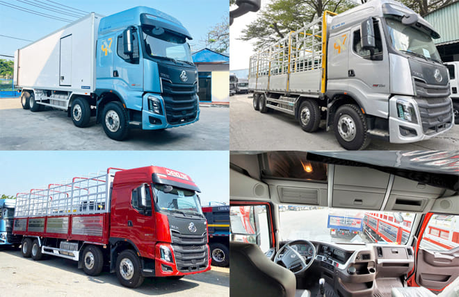 Xe Tải Chenglong H7 330Hp 4 Chân 18 Tấn