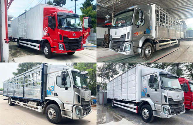 Xe Tải Chenglong M3 4 Máy 220Hp 8 Tấn